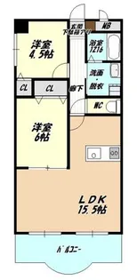 伊藤ハイツ【3階】の間取り