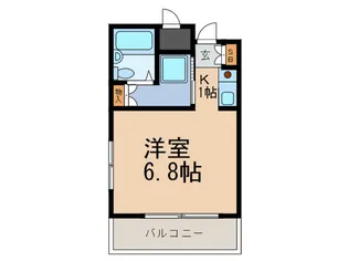 ジョイフル六甲南【4階】の間取り