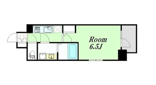 エスリード新北野グランリンク【9階】の間取り