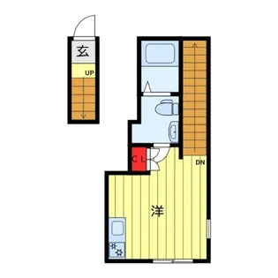 アンベリール西日暮里【2階】の間取り