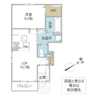 グランソラーレ I【1階】の間取り