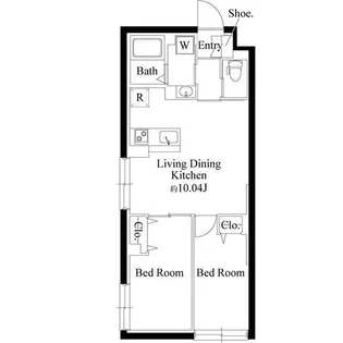 グランパセオ大岡山【3階】の間取り