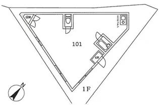 森の小径ハウス【1階】の間取り
