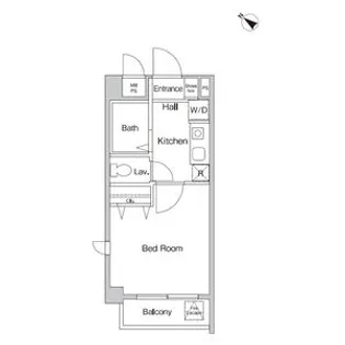 プライムアーバン行徳駅前II【4階】の間取り