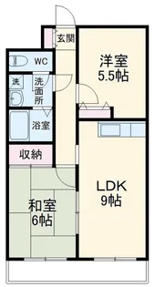 エターナル片町【3階】の間取り