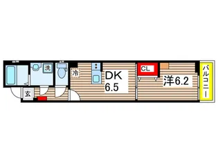 La Colorer【3階】の間取り