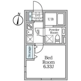 グランヴィル永福町【4階】の間取り