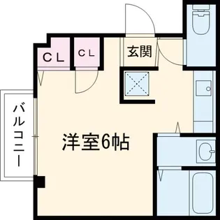 ロータリーマンション鴻池倶楽部【2階】の間取り