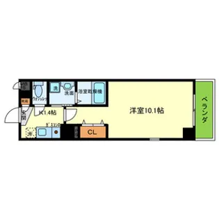 グッドハーベスト【6階】の間取り