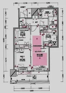 ブランズタワー梅田north【33階】の間取り