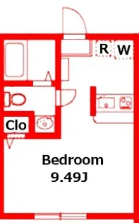 ラフィーネ上大岡IIB【2階】の間取り