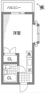 クレセントハイム【2階】の間取り