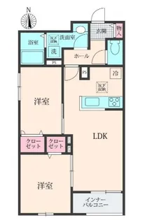 Belle Lead 大倉山【1階】の間取り