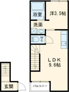 ルミエール【2階】の間取り