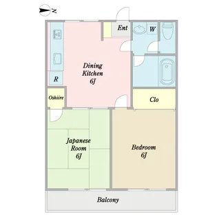 SWEETVIEW【1階】の間取り