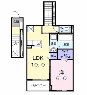 AZガーデン・ソレイユ【2階】の間取り