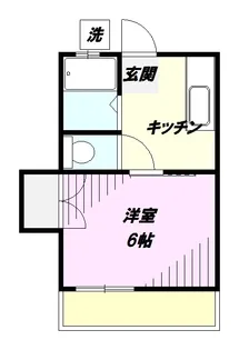 コーポ星【2階】の間取り