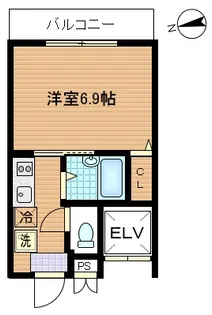 Kメゾン【2階】の間取り