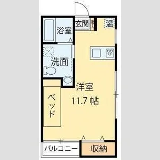 パリサーズ羽黒台【2階】の間取り