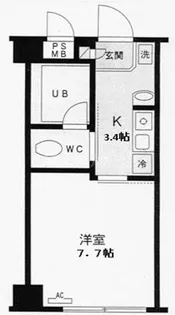 KS・DiO【5階】の間取り