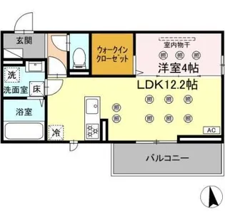 D-resena Solaire【2階】の間取り