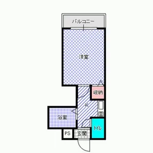 橋本マンション【4階】の間取り