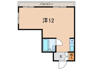 ラフォーレ甲子園【4階】の間取り