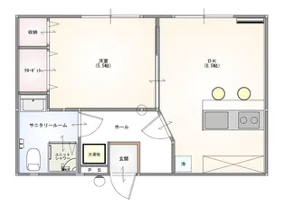 メゾン・ド・プレゾン【2階】の間取り
