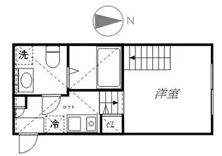 SKYヴィレッジ【2階】の間取り
