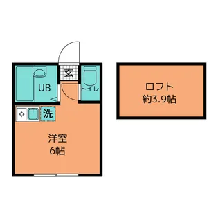 ユナイト六浦ダージリンの杜【1階】の間取り