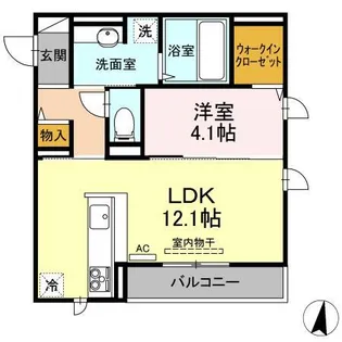 アリエッタ【3階】の間取り