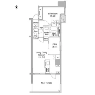コンフォリア西早稲田【4階】の間取り