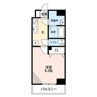 サウスレジデンス【4階】の間取り