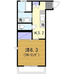 ハイラーク大和【3階】の間取り