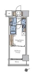 エスティメゾン大森【6階】の間取り
