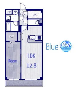 アビエス日吉【1階】の間取り