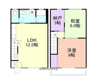 矢野マンション【1階】の間取り