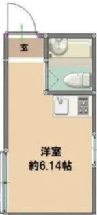 パークハイツ祖師谷【2階】の間取り