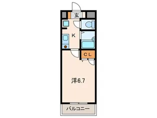 マンション望大明石町【5階】の間取り