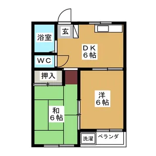 シティーコーポYS【2階】の間取り