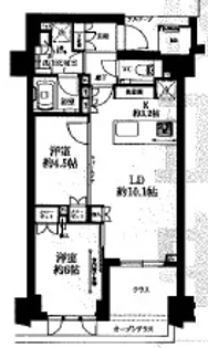 プラウド吉祥寺本町【1階】の間取り