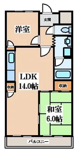 メゾン・ローゼ【3階】の間取り