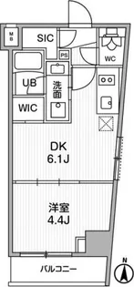 SYFORME西小山【1階】の間取り