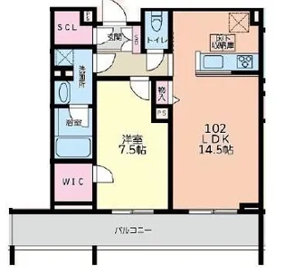 Bel Cielo日吉【1階】の間取り