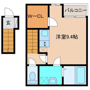 ko-kin.HOUSE IMARIII【2階】の間取り