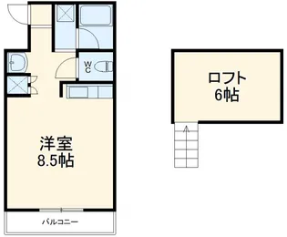 コートアネックスR-1【2階】の間取り