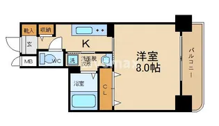 グランドプレア【6階】の間取り