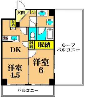 プリマヴェーラ【3階】の間取り