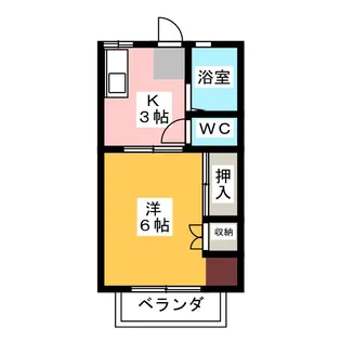 マーガレットハイツ1【2階】の間取り