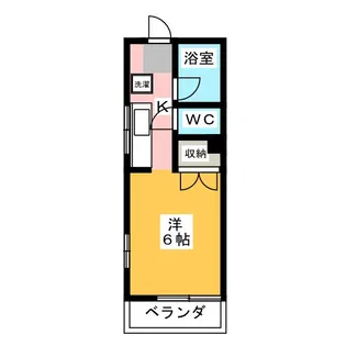 エクセル茜【2階】の間取り